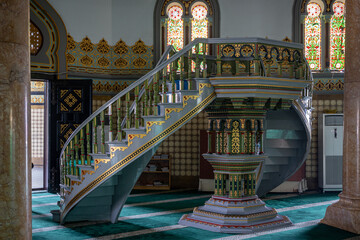 Obraz na płótnie Canvas Masijd Raya mosque in Medan
