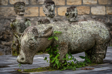 traditional Batak statue