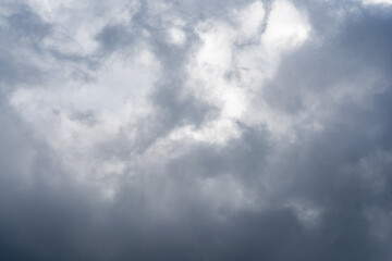 dramatic sky before summer storm, Slovakia, Europe