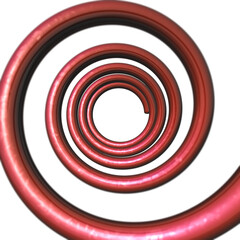 red vortex white back ground