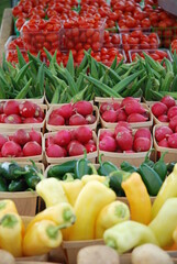 vegetables on market