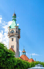 Tower of the old lighthouse in Sopot