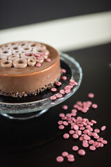 black and white chocolate