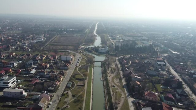 Bega river Timisoara