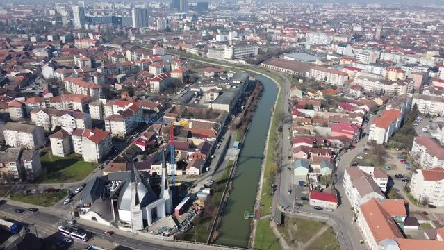 Bega river Timisoara