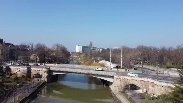Bega river Timisoara