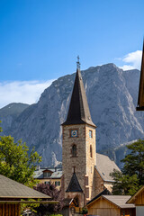 Kirchturm Altaussee