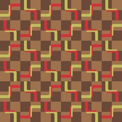 Simple abstract seamless pattern for decorating any surfaces and things.