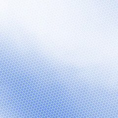 Abstract Modern Background with Retro Hexagon Halftone and Blue Gradient Color