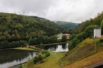 Grand Est - Lorraine - Moselle - Saint-Louis Arzviller - Vue sur la vallée des éclusiers