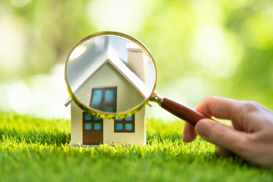 Real Estate House Inspector Checking Property - Powered by Adobe