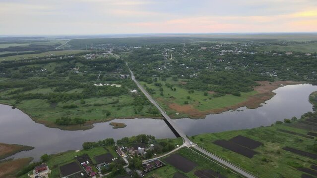 view of the river