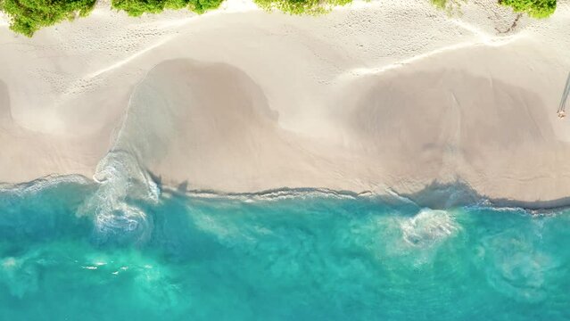 4k dream beach drone footage of Mah&egrave; Island in Seychelles  
