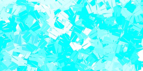 Light blue vector poly triangle layout.