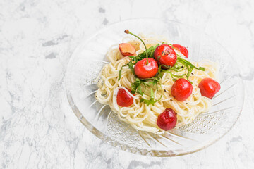 洋風　サクランボ素麺