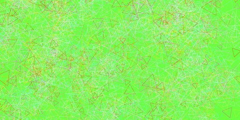 Light Multicolor vector layout with triangle forms.