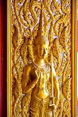 thai temple door