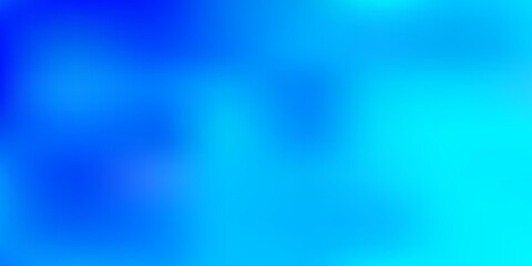 Light blue vector blur layout.