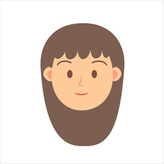 Girl and Women Face Avatar Profile Picture
