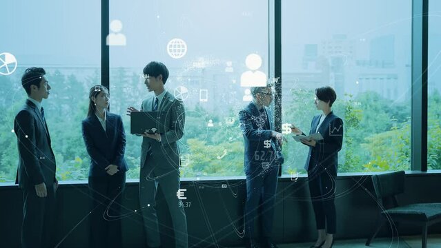 ビジネスネットワーク　IoT　ICT