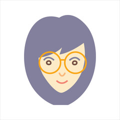 Girl and Women Face Avatar Profile Picture