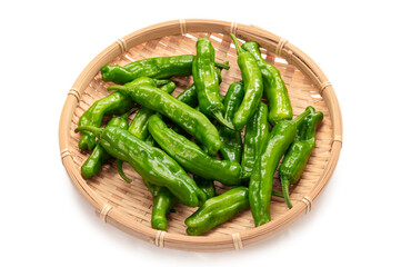 夏野菜の獅子唐