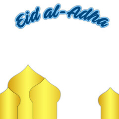 Illustration for the celebration of Eid al-Adha.