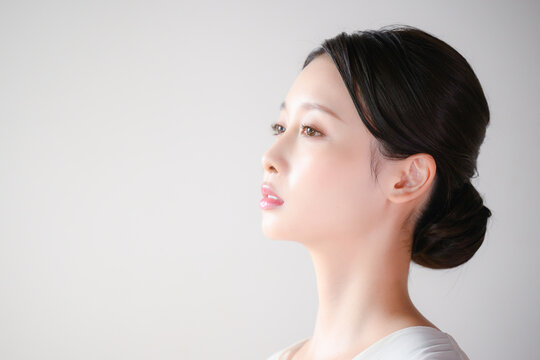 Profile Of A Beautiful Japanese Woman