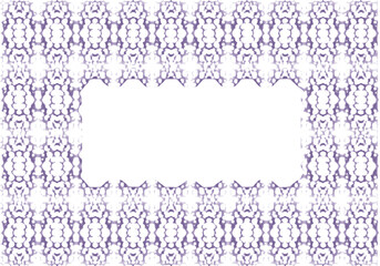 purple decorative frame