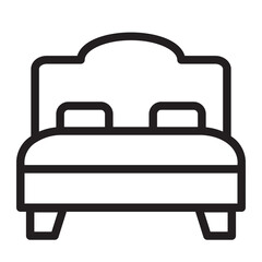 Bed line icon