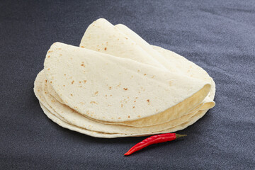 Mexican Tortilla circle bread for cooking
