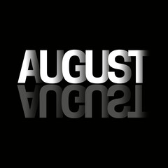 August Text Effect | Editable 3d Text Effect Styles August Text Black Background | August Text Effect | 3d Text Effect | 3d August Text Style Theme | August Text Quote | Effect Quote Text | 3d Effect