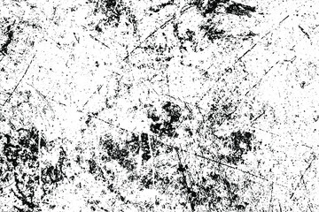 Obraz premium Black and white grunge. Abstract chalk strokes on a blackboard. Vector monochrome graphics. Pattern of dust, chips, destruction, dirt. Chaotic horror background