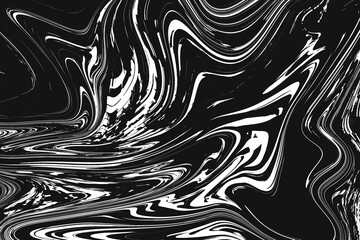 Flow Abstract Motion Black And White Background Design	