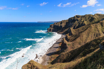 北海道 秋の神威岬