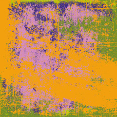 Fototapeta premium Multicolored grunge background. Vector scratched texture