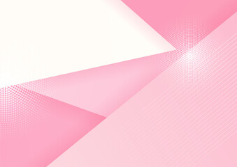 Minimal geometric pink background abstract design. Vector illustration abstract graphic design banner pattern background template.