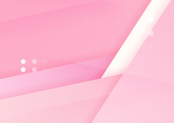 Minimal geometric pink background abstract design. Vector illustration abstract graphic design banner pattern background template.