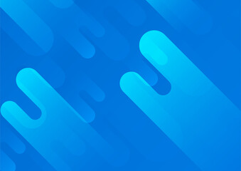 Minimal geometric blue background abstract design. Vector illustration abstract graphic design banner pattern background template.