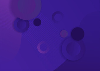 Minimal geometric purple background abstract design. Vector illustration abstract graphic design banner pattern background template.