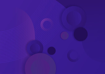 Minimal geometric purple background abstract design. Vector illustration abstract graphic design banner pattern background template.