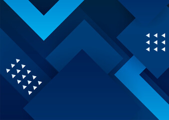 Minimal geometric blue background abstract design. Vector illustration abstract graphic design banner pattern background template.