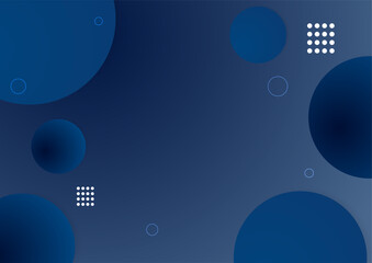 Minimal geometric blue background abstract design. Vector illustration abstract graphic design banner pattern background template.