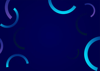 Minimal geometric blue background abstract design. Vector illustration abstract graphic design banner pattern background template.