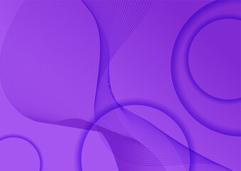 Minimal geometric purple background abstract design. Vector illustration abstract graphic design banner pattern background template.
