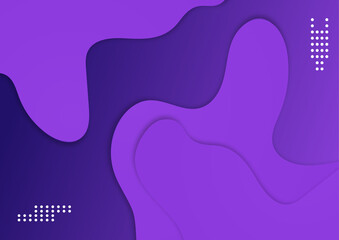 Minimal geometric purple background abstract design. Vector illustration abstract graphic design banner pattern background template.