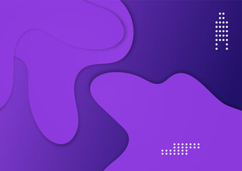 Minimal geometric purple background abstract design. Vector illustration abstract graphic design banner pattern background template.