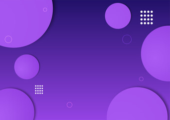 Minimal geometric purple background abstract design. Vector illustration abstract graphic design banner pattern background template.