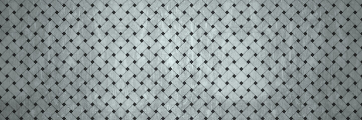 Old metal weaving pattern, woven metal texture for background and design art work.