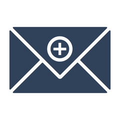 Add, email, inbox, mail, new, project icon
